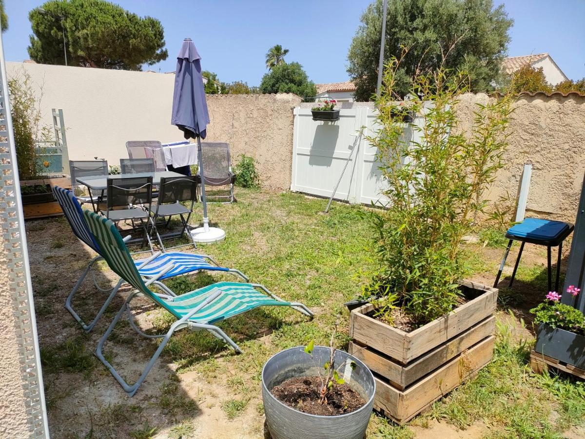 La Casita Serignanaise - Apt T2 - Clim - Jardin Acomodação com café da manhã Exterior foto